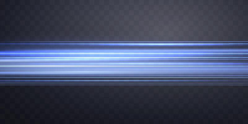Speed rays, light neon flow, zoom in motion effect, blue speed lines, light trails, perspective stripes