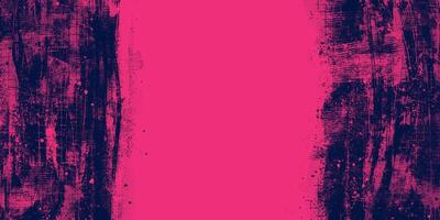 Abstract Pink and Purple Grunge Background with Distressed Weathered Effect. Retro grungy overly brush stroke backdrop. Colorful worn abstract surface texture, perfect for flyers, cards, posters, web vector