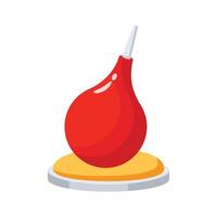 Take a look at this amazing icon of enema in modern style vector
