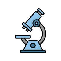 Creative Microscope Icon Design for Microstock Use vector