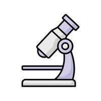 Realistic Microscope Icon for Digital and Print Media vector