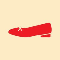 Flat Shoes trendy magnificent abstract illustration colorful useful design vector