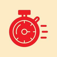 Chronometer trendy magnificent abstract illustration colorful useful design vector