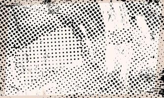 Abstract Dotted Halftone Retro Paper Print Texture Wallpaper vector