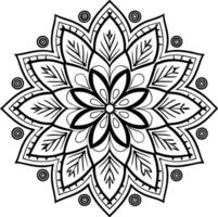 Decorative pattern Mandala Design vector