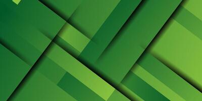 Premium abstract background with overlapping layers and green background. vector