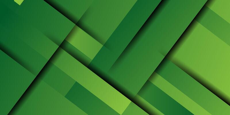 Premium abstract background with overlapping layers and green background.