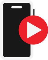 Play Mobile Button Mobile vector