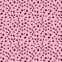 pattern with hearts on a pink background. vector