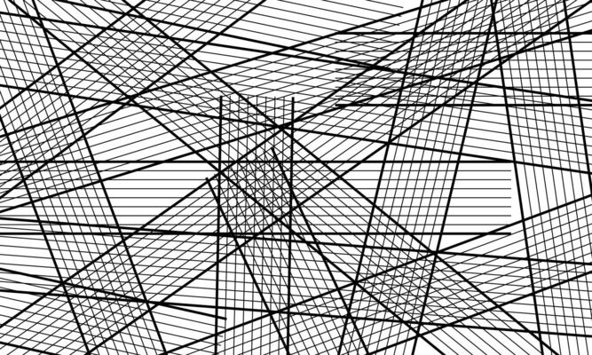 Retro black and white geometric pattern background. Japanese art. Abstract hipster lines background. vintage wallpaper style.