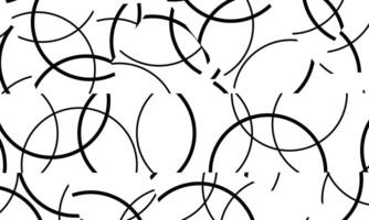 Retro black and white geometric pattern background, abstract square lines art. artistic wallpaper art. vector