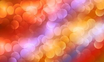 Abstract soft circle bright colorful background. artistic circles bokeh. vector