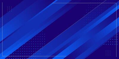 Abstract dark blue gradient illustration background with simple blue rectangle pattern with 3D look. Dynamic background design. vector