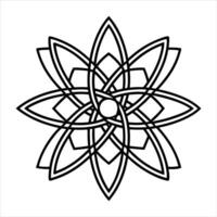 Digital Knots Vectors. vector