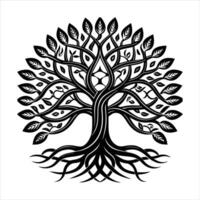 Tree With Roots Images vector