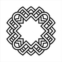 Knot Frame Images. vector
