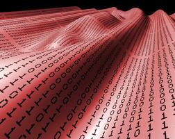 abstract background and binary language photo