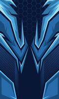 Abstract geometric pattern background for sublimation sports jersey vector
