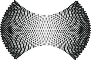 simple abstract black color creative geometric dot halftone pattern abstract halftone dots pattern vector