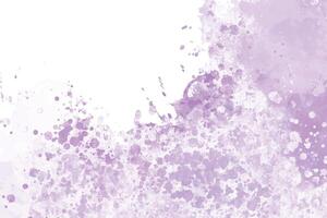 Hand drawn watercolor splashes stains artistic used as element in decorative design. illustration vector