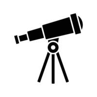 telescope icon design template simple and clean vector