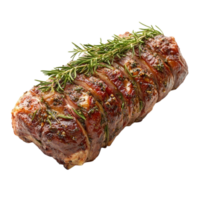 Big Piece of Tender Meat with a Simple White png