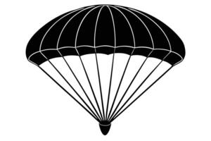 Parachute graphic design. vector