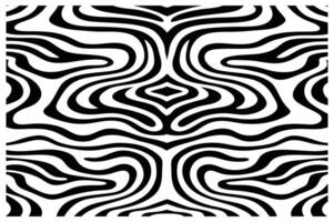 Minimalist Abstract Wavy Pattern in Neutral Tones vector