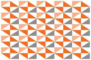 Modern Abstract Geometric Design with Bold Orange and White Shapes vector