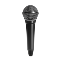 Classic Dynamic Microphone on a Transparent Background png