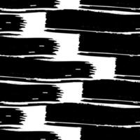 Seamless pattern with dark hand drawn scribble smear on white background. Abstract texture. illustration vector