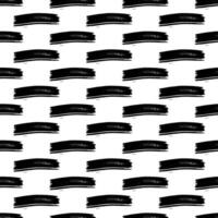 Seamless pattern with dark hand drawn scribble smear on white background. grunge texture. illustration vector