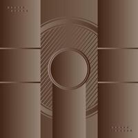 Abstract chocolatey background with color gradient dynamic minimalist design vector