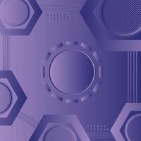 Futuristic dynamic abstract background with color gradient minimalist simple design vector