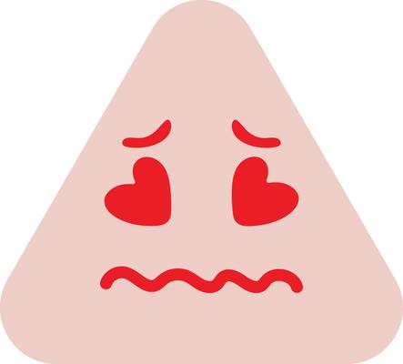 cute-heart-eyes-triangle-