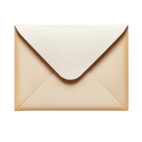 an envelope with a white envelope on a transparent background png