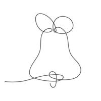 Creative line art depicting a whimsical cow in a minimalistic style vector