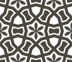 seamless islamic geometric design pattern. suitable for use as a background png