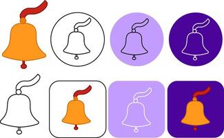 Bell logo Icon in trendy graphic line style isolated . Notification symbol for your web site design, logo, app, UI. illustration, EPS10. vector