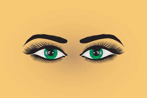 Vision design. Eye design. Look design.