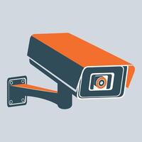 surveillance camera icon sign on white background vector