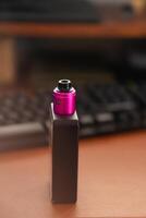 Close-up of a Pink and Black Aping Device photo