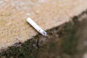 Close-up of a Cigarette photo