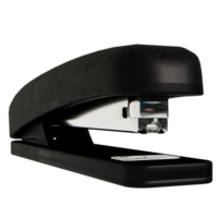 3d renderlack stapler on a transparent background png