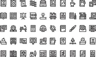 Literature icons High-Quality Icons Collection with Editable Stroke. Ideal for Professional and Creative Projects vector