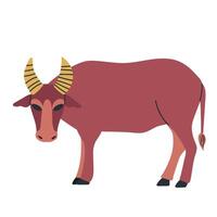 Tamaraw python icon clipart avatar logotype isolated illustration vector