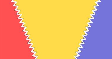 A colorful pattern with two different colors vector