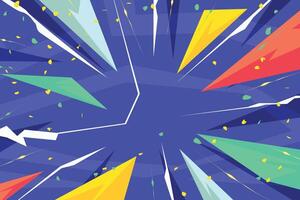 Expressive Colorful Digital Background vector
