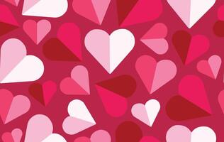 Valentine pattern seamless fabric Valentine day. paper cut pattern heart lover. Designed for background ,wallpaper ,valentine pattern vector
