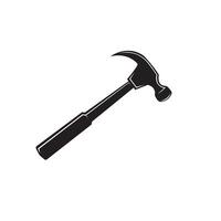 black hammer icon element design template vector